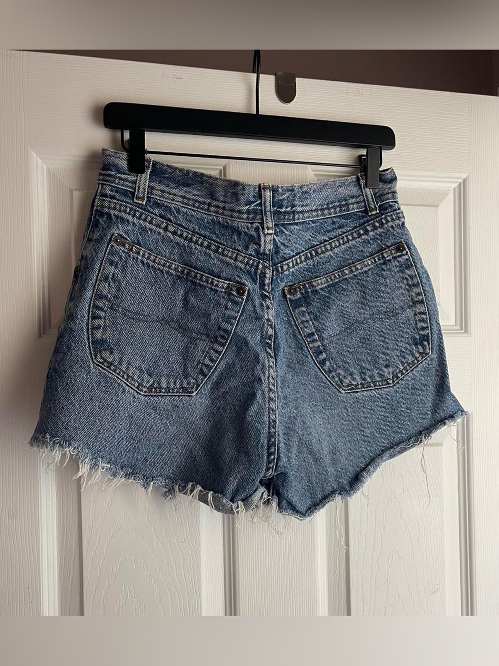 Vintage high waisted denim shorts